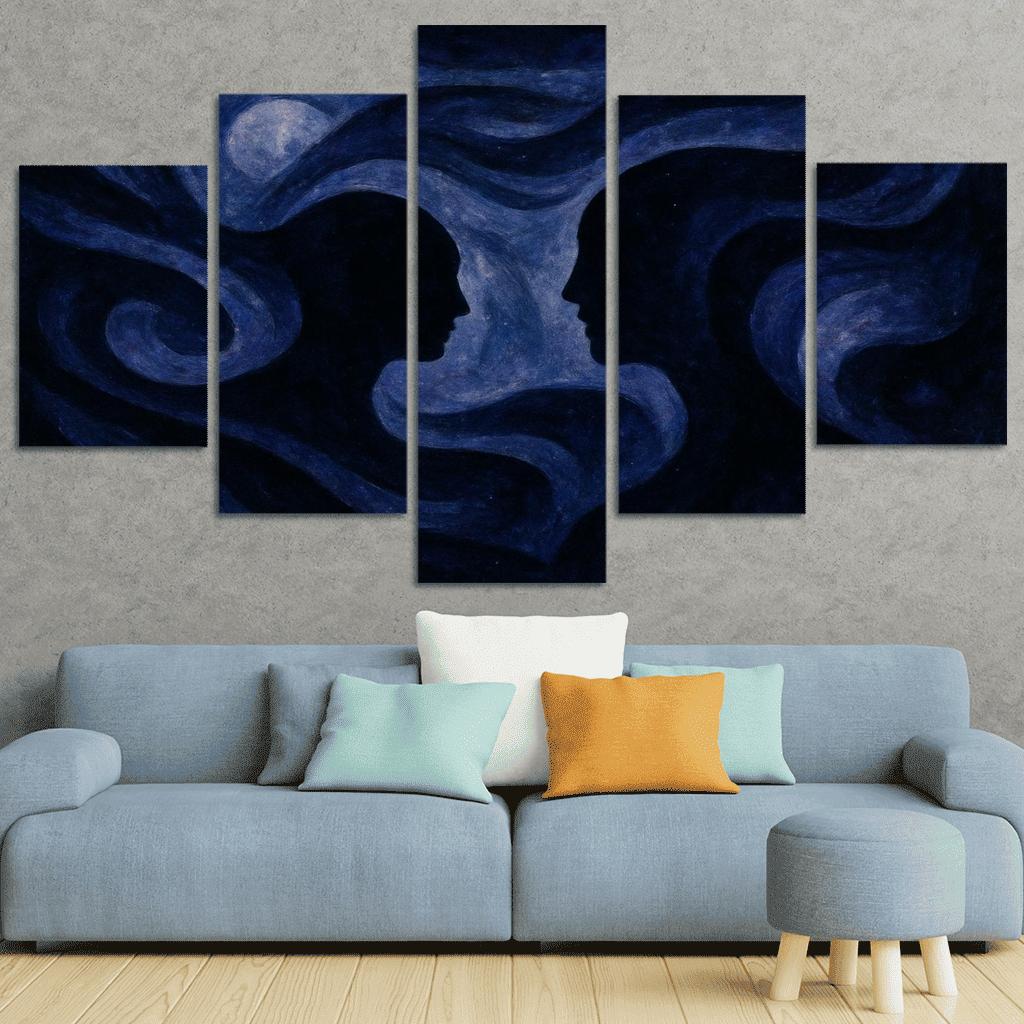 Celestial Symphony Of Shadows premium artwork frames