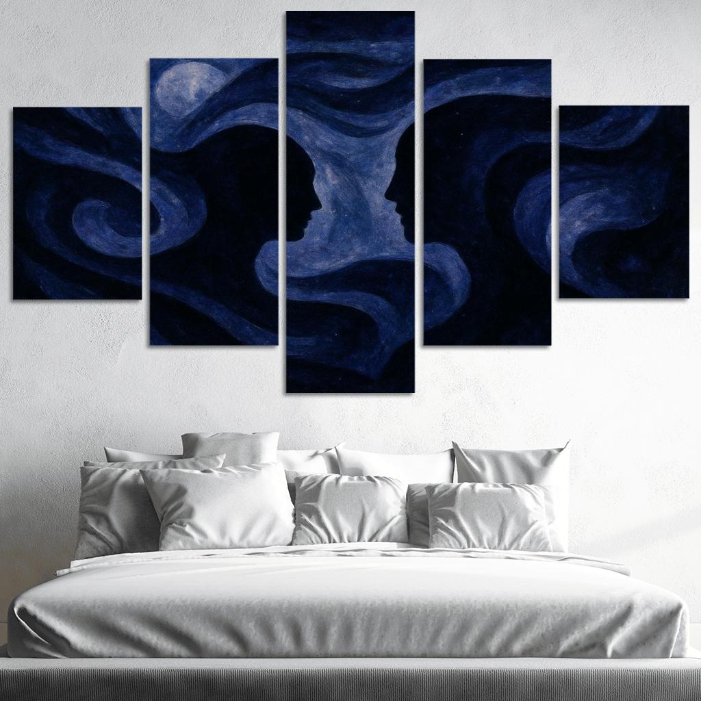 Celestial Symphony Of Shadows premium artwork frames