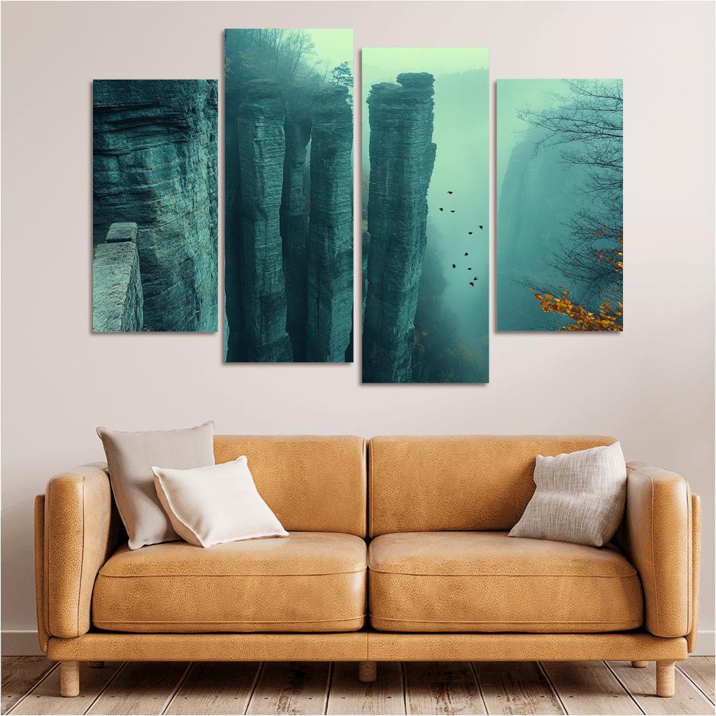 Zhangjiajie National Forest Park modern paintings frame