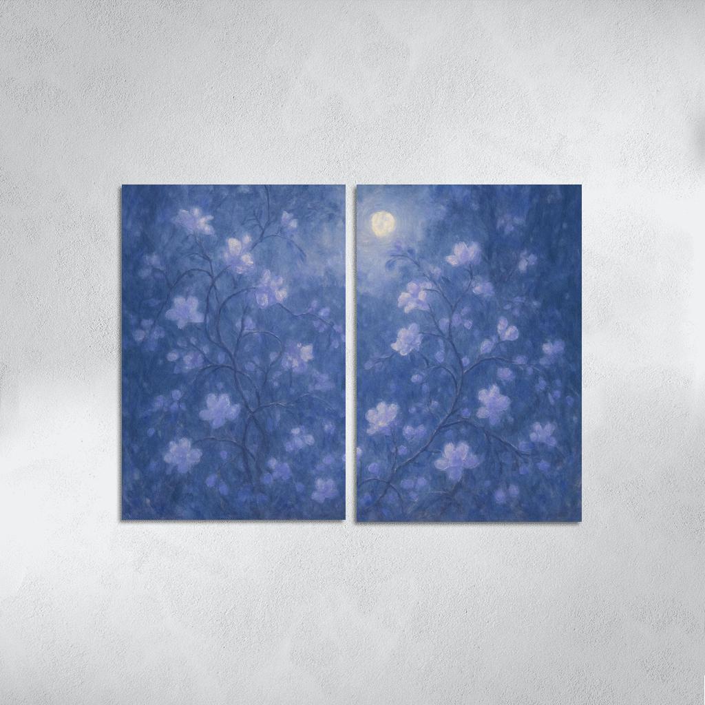 Ethereal Moonlit Garden one-piece frames