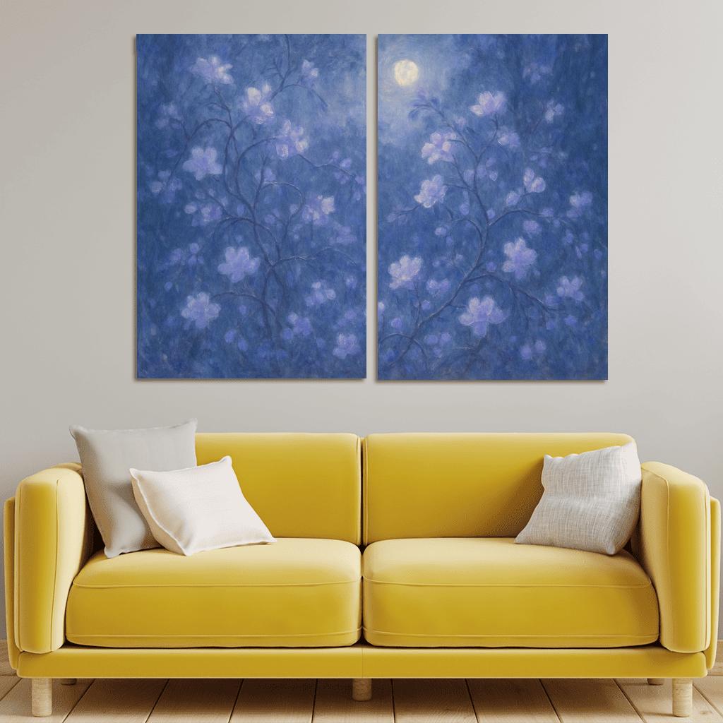 Ethereal Moonlit Garden one-piece frames