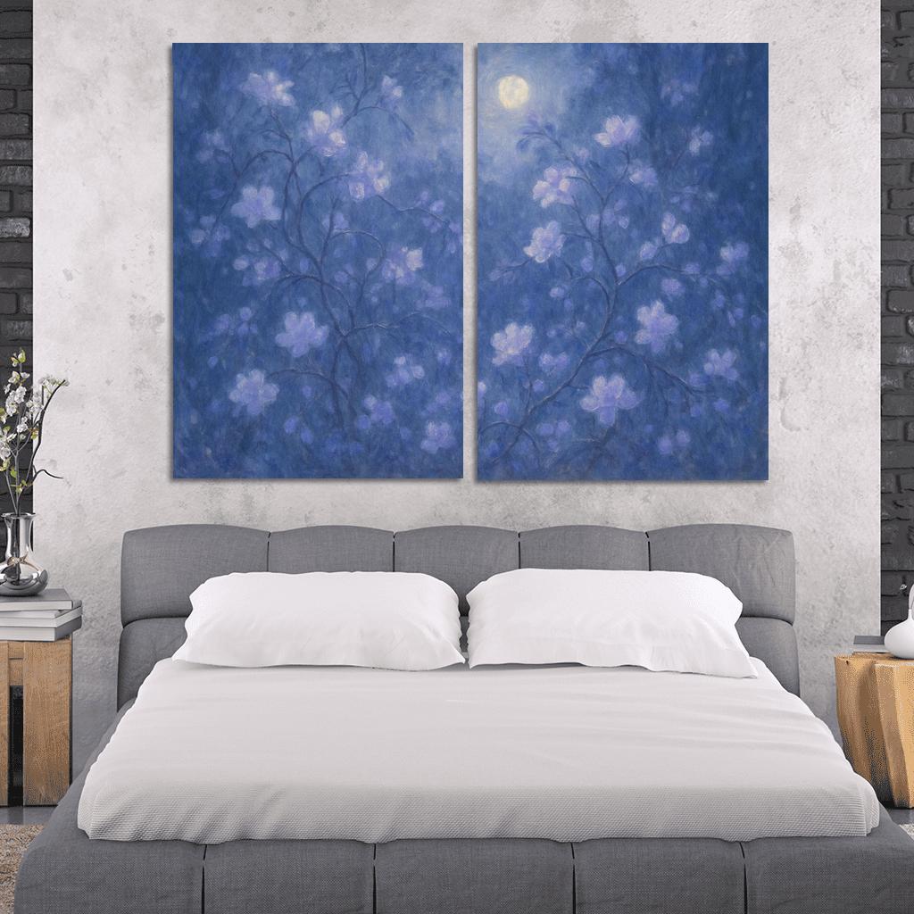 Ethereal Moonlit Garden one-piece frames