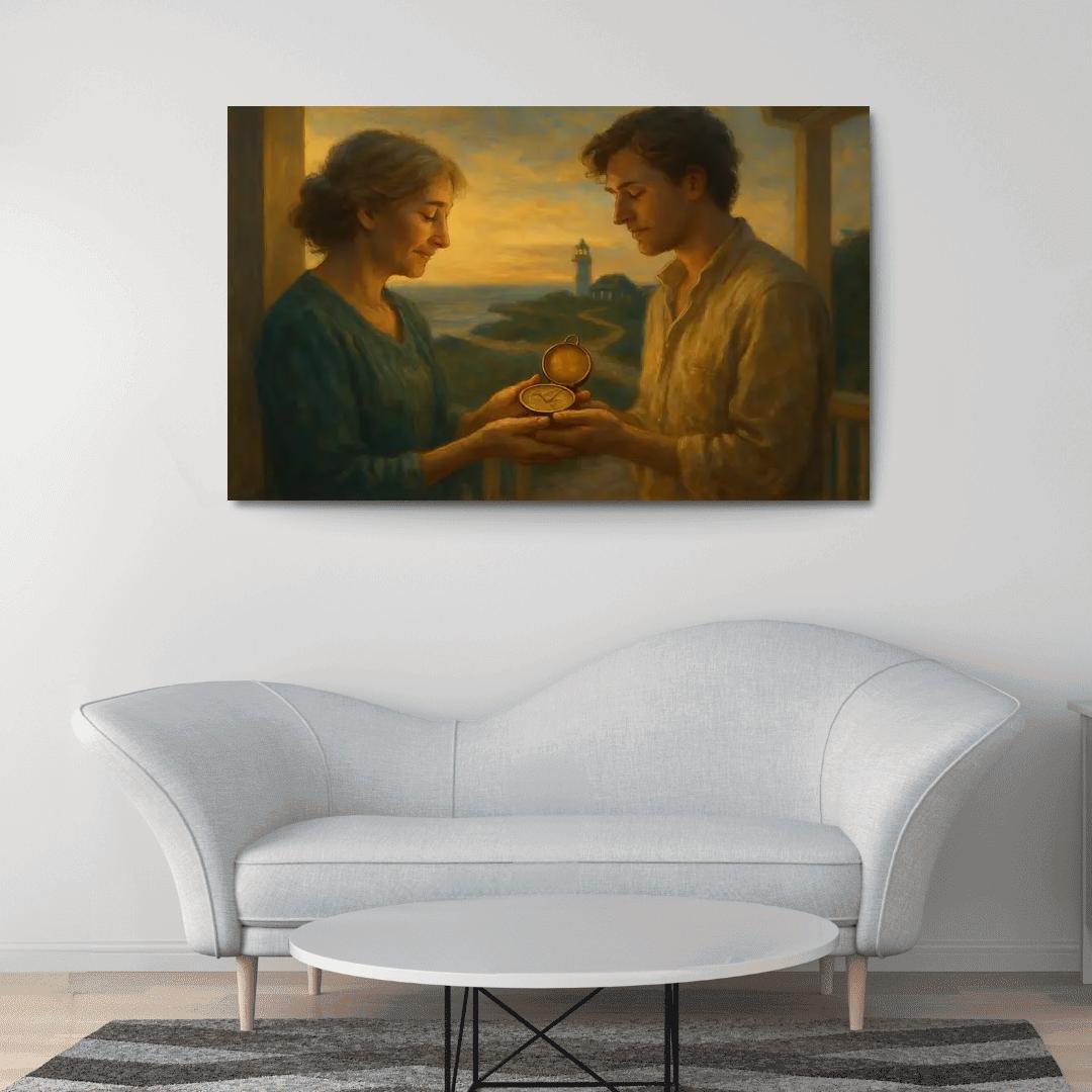 A Mothers Compass multi-panel paintings