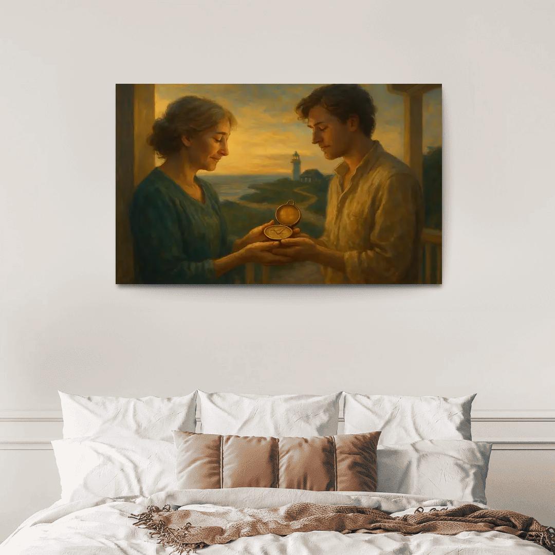 A Mothers Compass multi-panel paintings