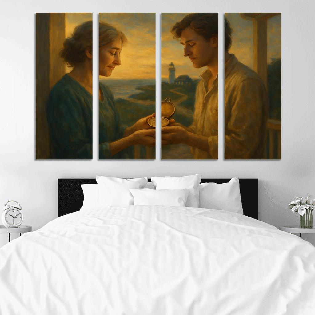 A Mothers Compass multi-panel paintings