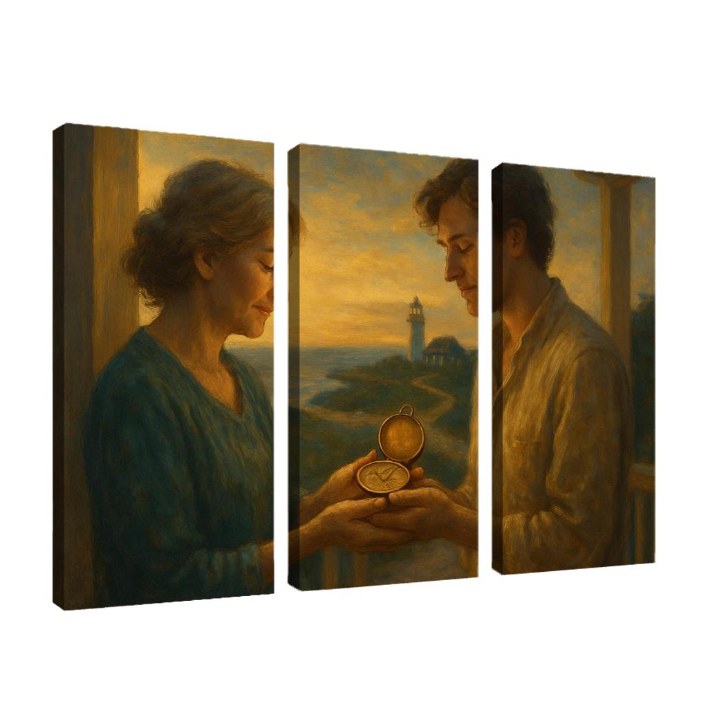 A Mothers Compass multi-panel paintings