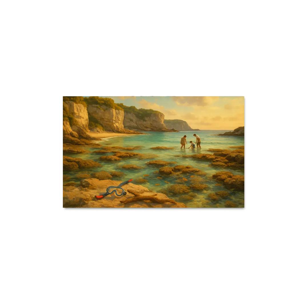 Whispering Limestone Bay one-piece frames