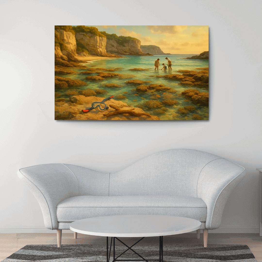 Whispering Limestone Bay one-piece frames