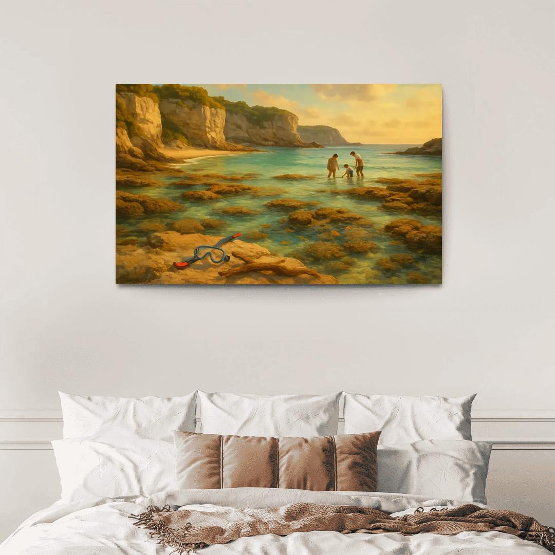 Whispering Limestone Bay one-piece frames