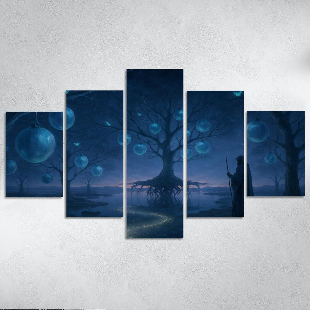Astral Orchard home decor