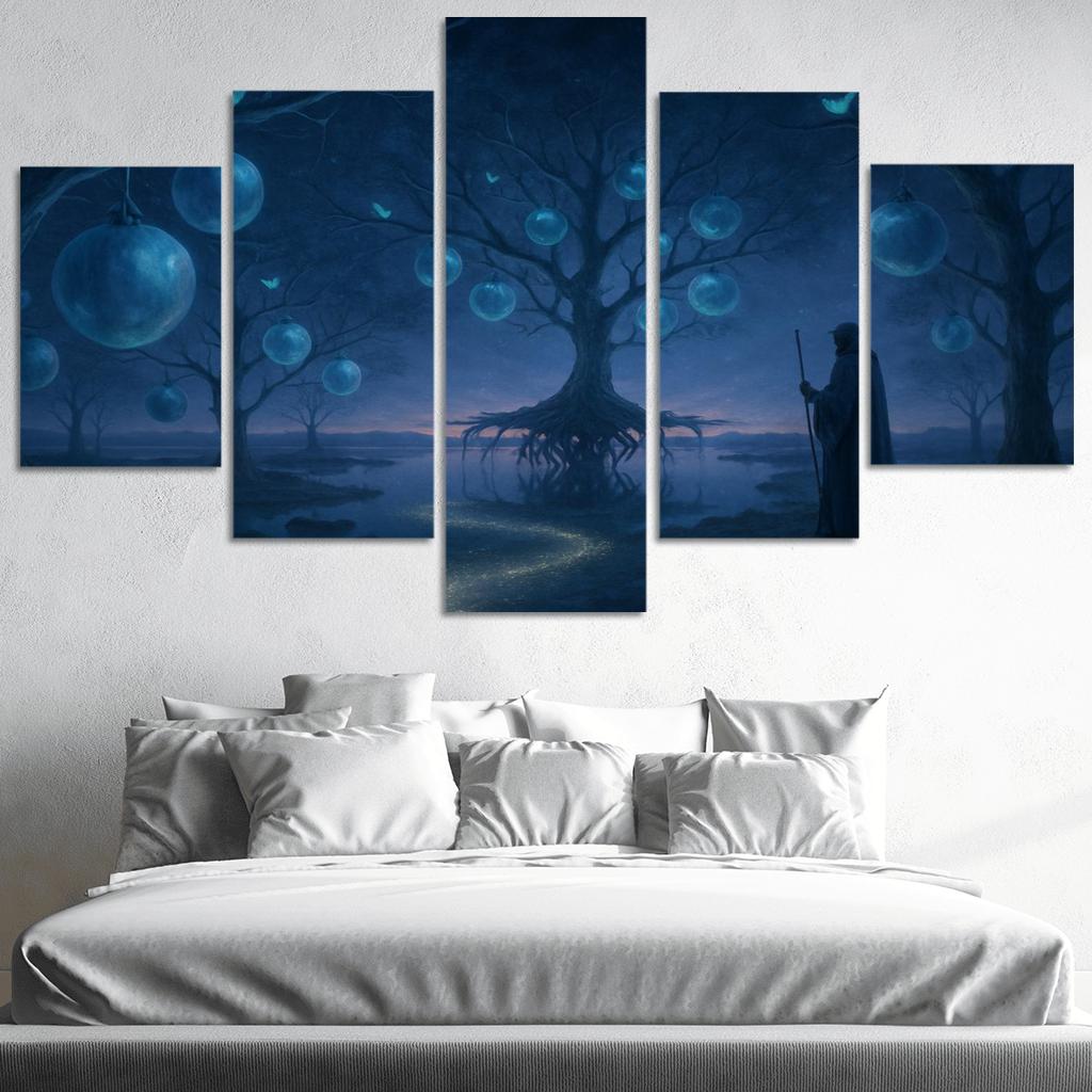 Astral Orchard home decor