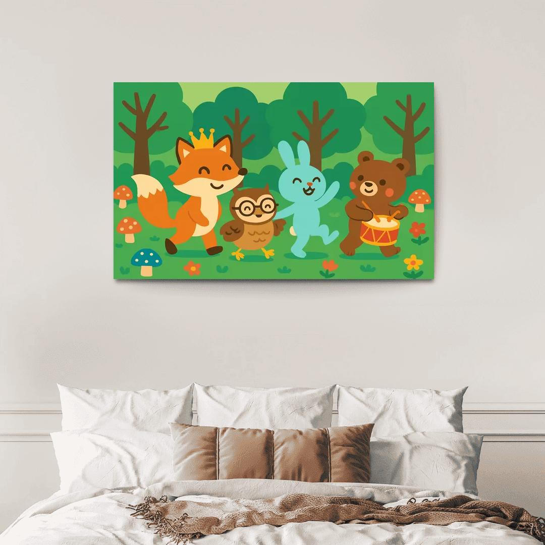 Magical Forest Animal Parade one-piece frames