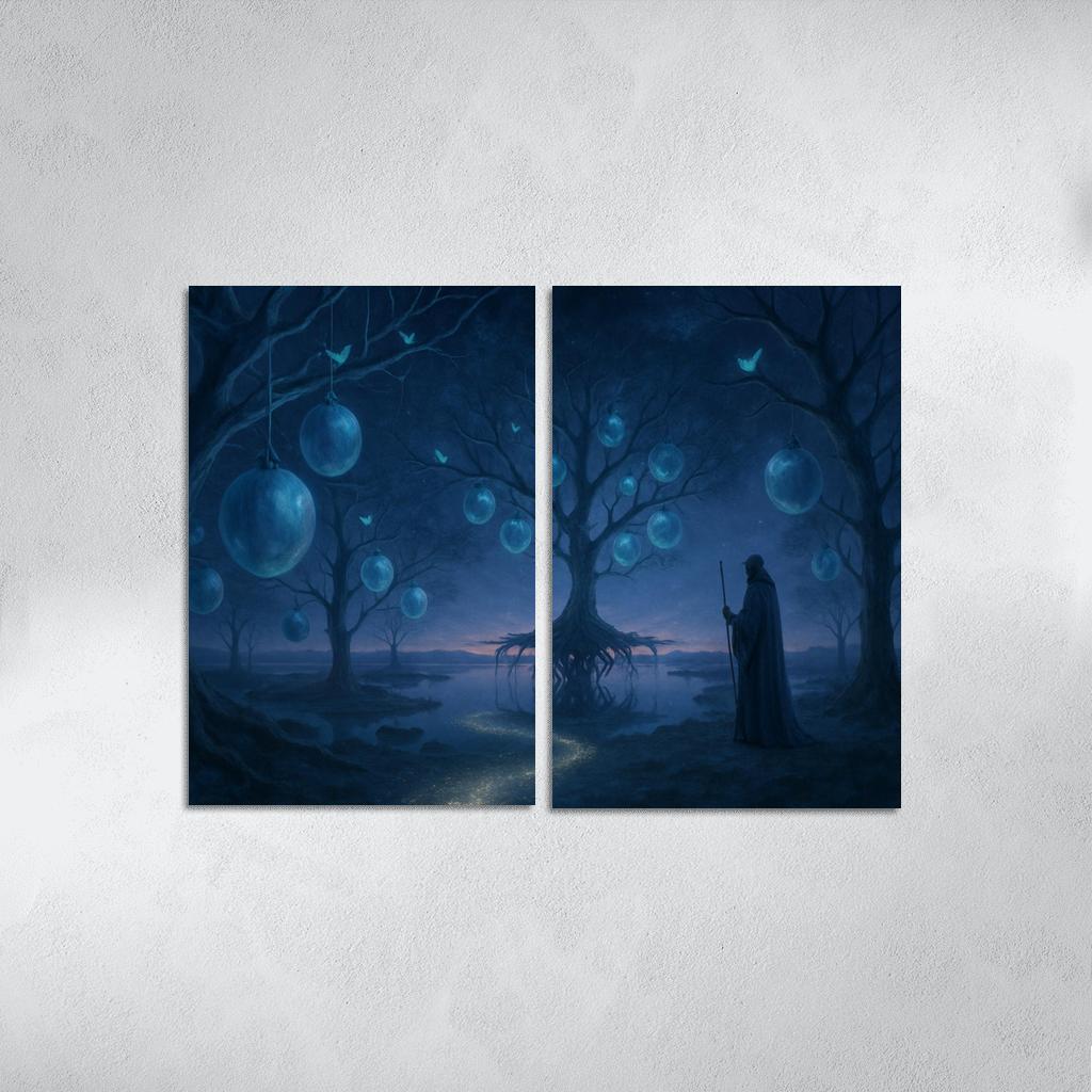 Astral Orchard home decor