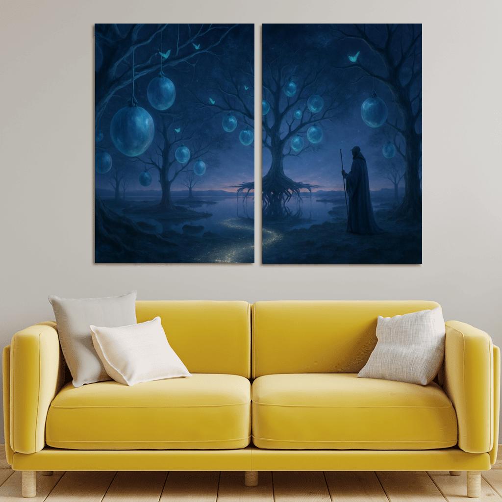 Astral Orchard home decor