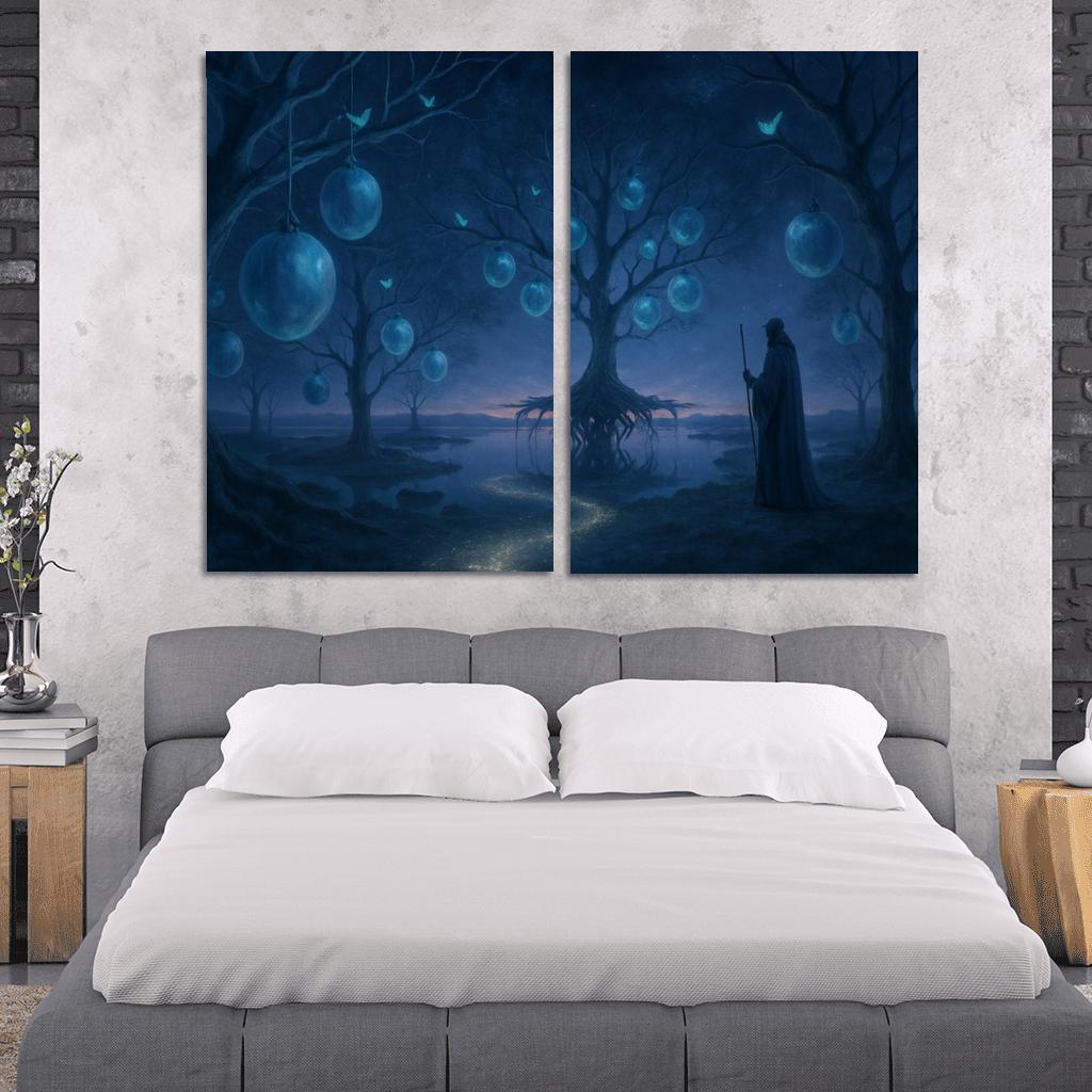 Astral Orchard home decor