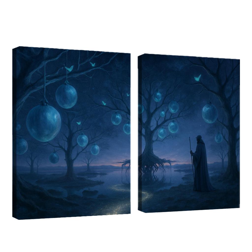 Astral Orchard home decor