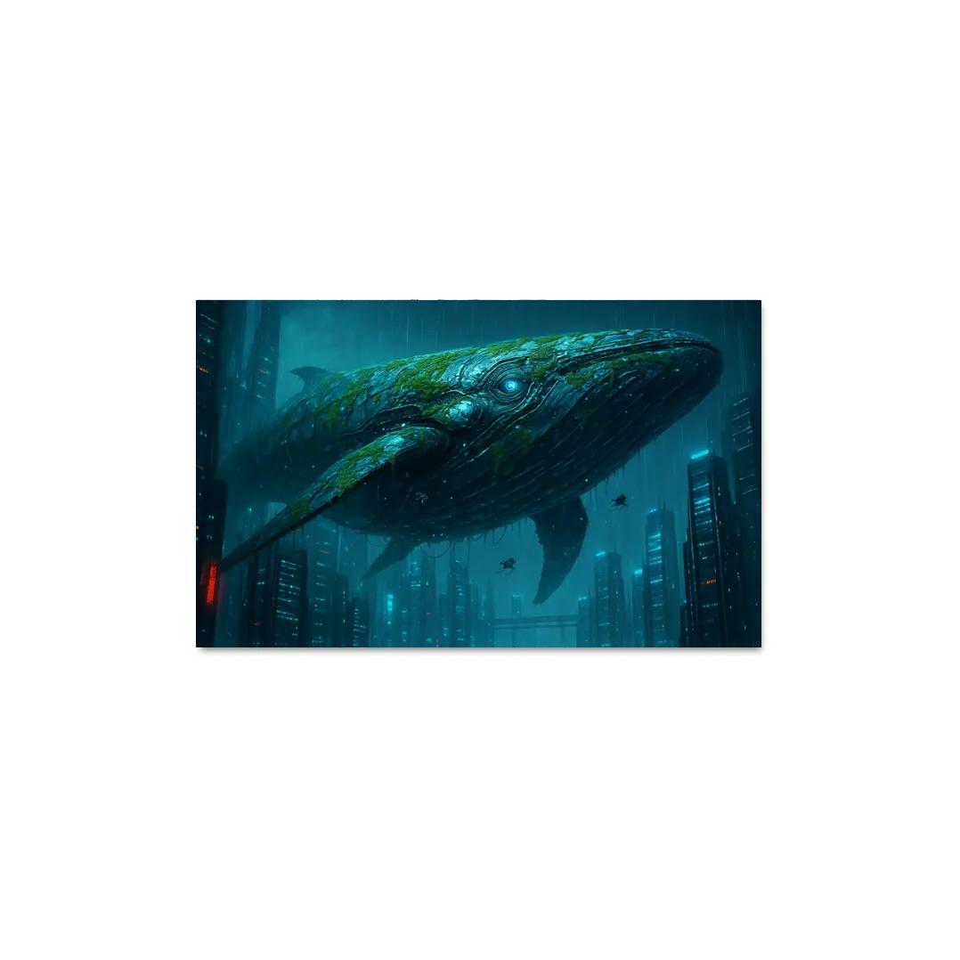 Chrome Leviathan custom paintings frame