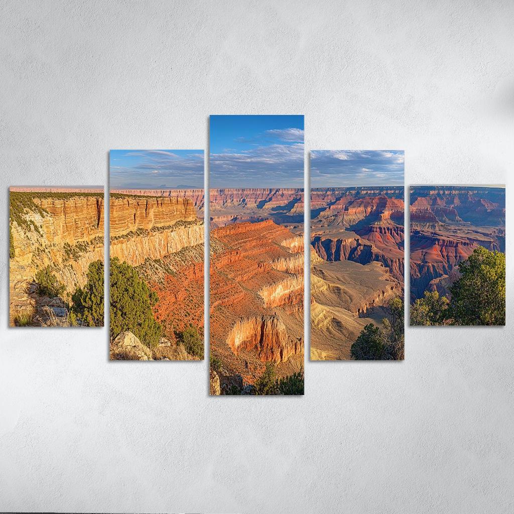 Grand Canyon National Park Arizona multi-panel paintings