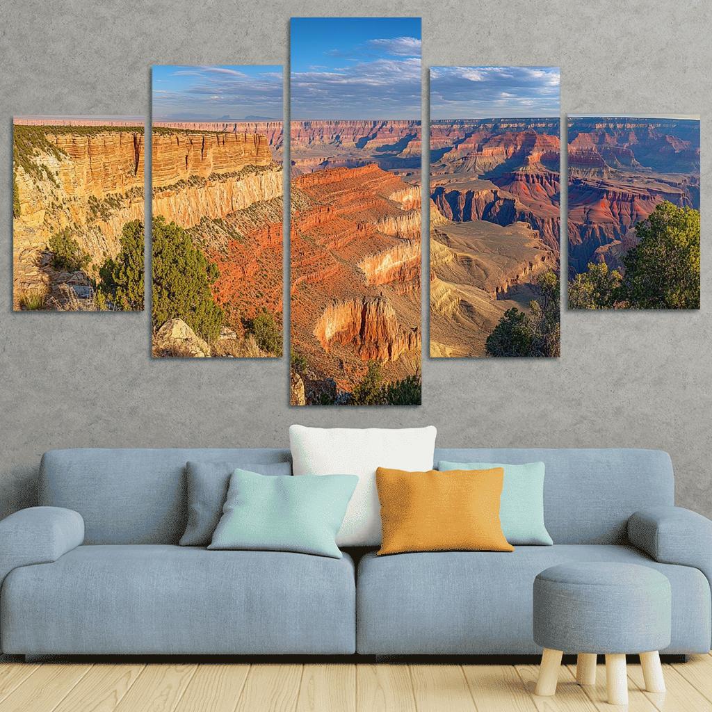 Grand Canyon National Park Arizona multi-panel paintings