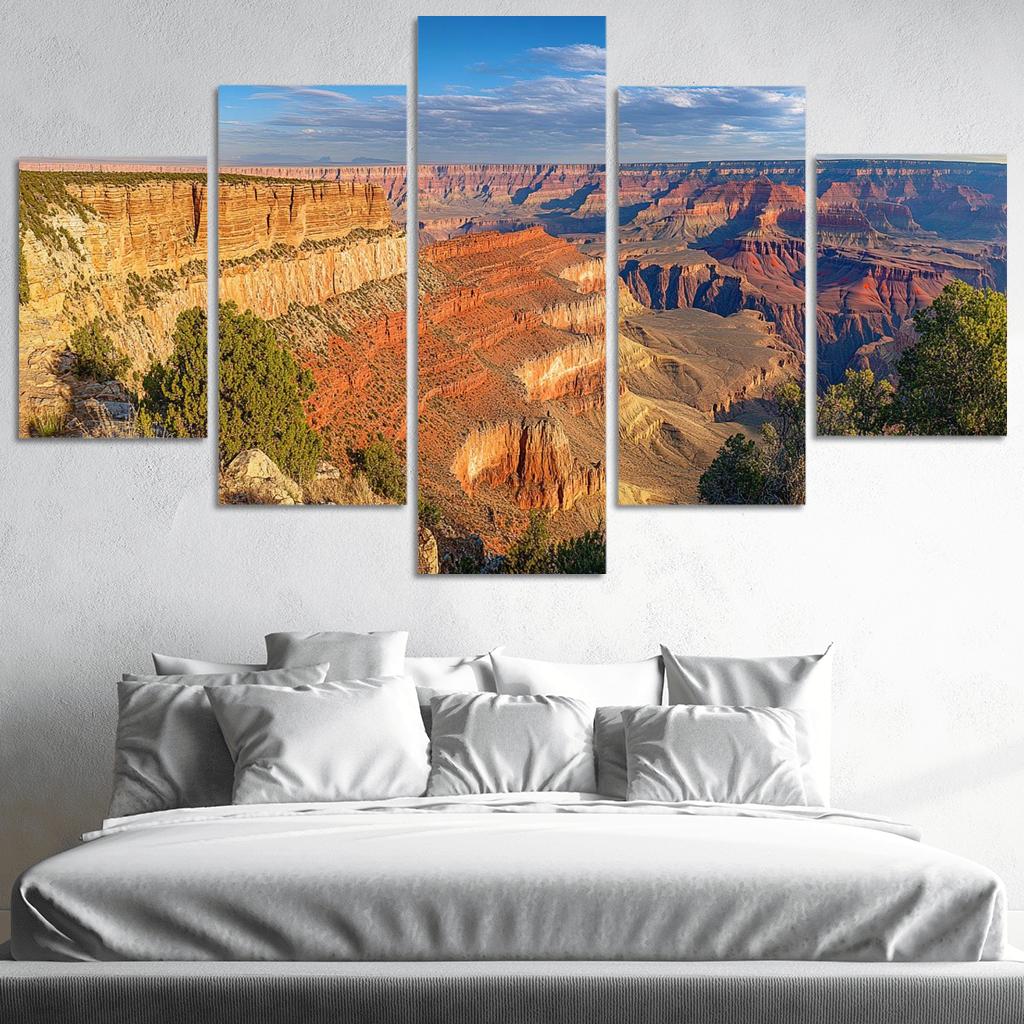 Grand Canyon National Park Arizona multi-panel paintings