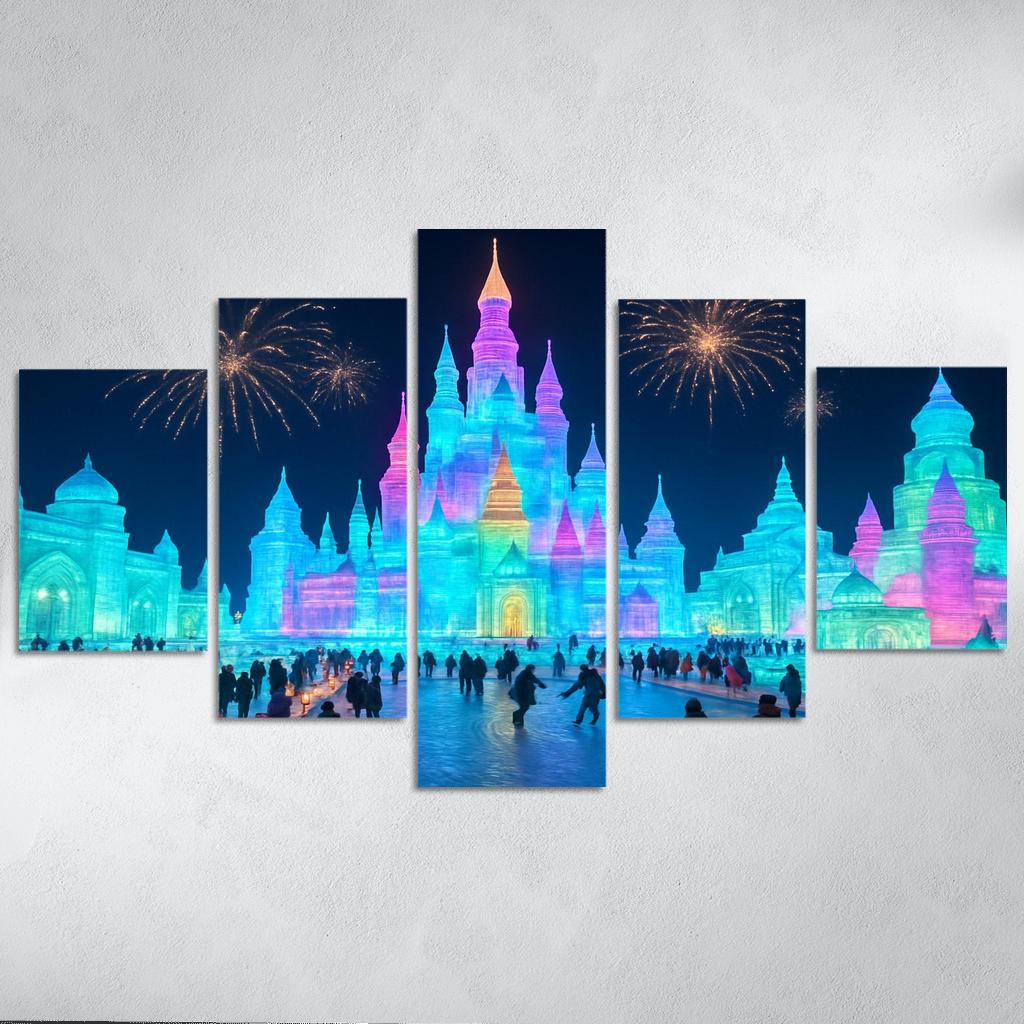 Harbin International Ice And Snow Festival Harbin China one-piece frames