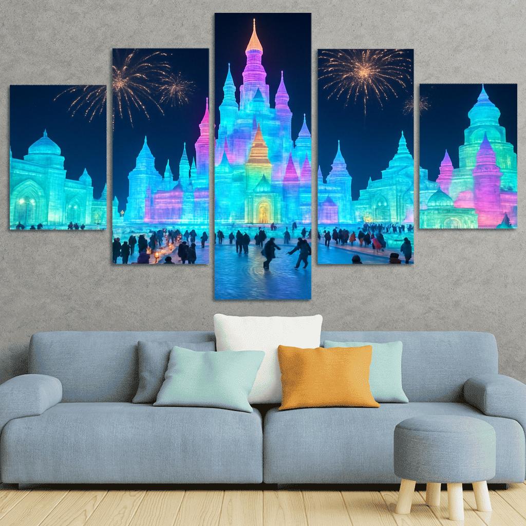 Harbin International Ice And Snow Festival Harbin China one-piece frames