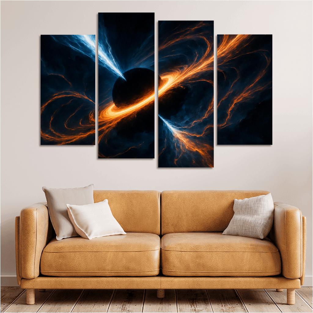 Relativistic Jet Sculpting In Microquasars premium artwork frames