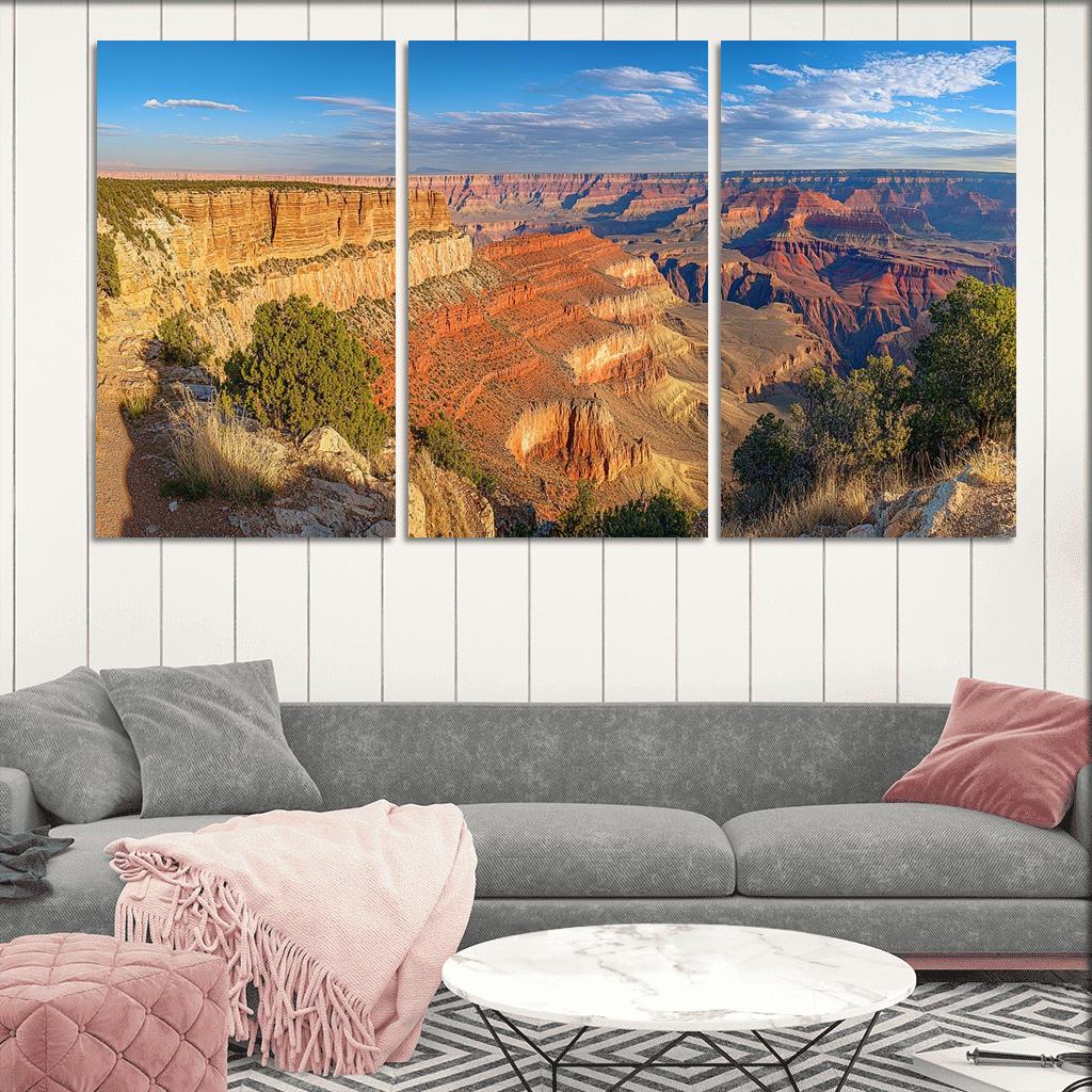 Grand Canyon National Park Arizona multi-panel paintings