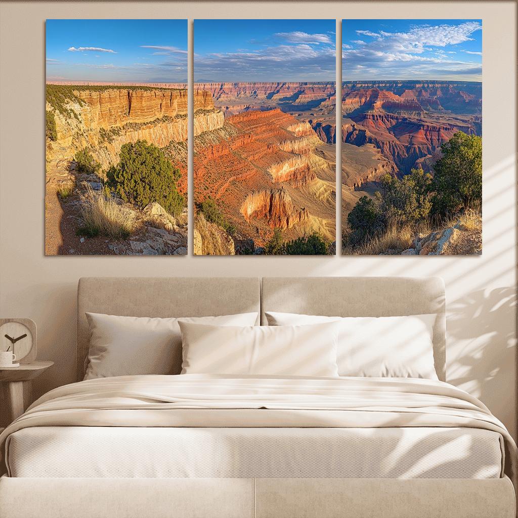 Grand Canyon National Park Arizona multi-panel paintings