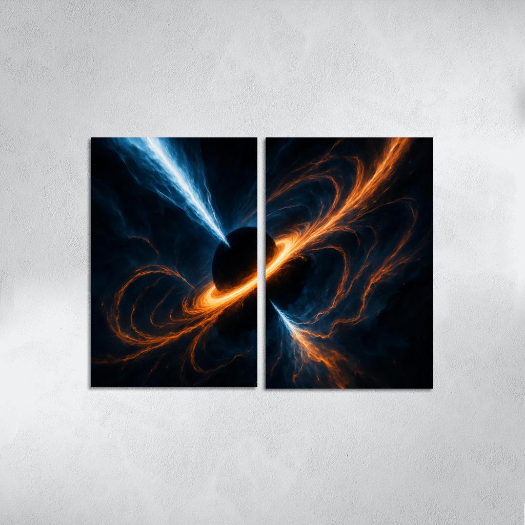 Relativistic Jet Sculpting In Microquasars premium artwork frames