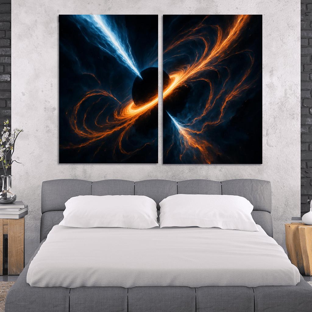 Relativistic Jet Sculpting In Microquasars premium artwork frames