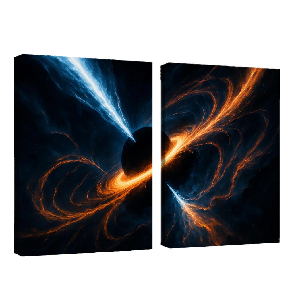 Relativistic Jet Sculpting In Microquasars premium artwork frames