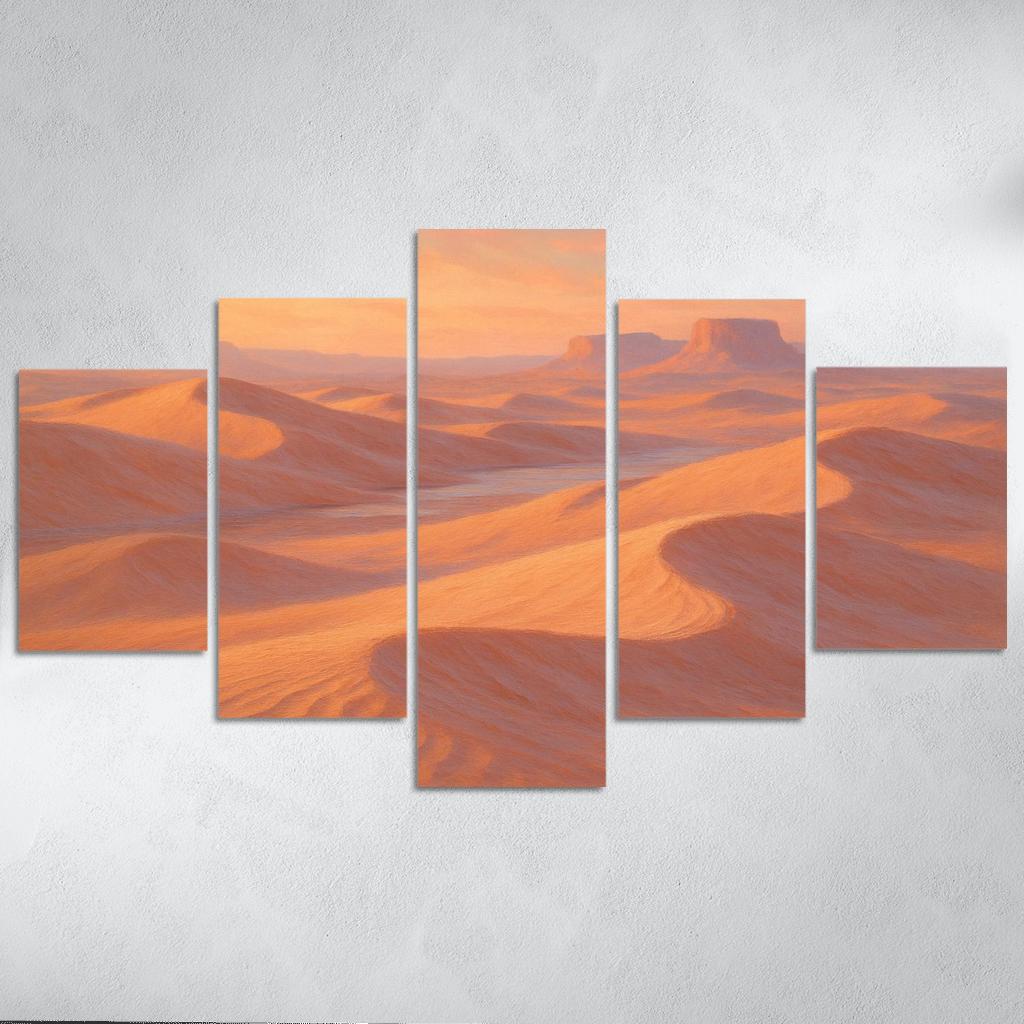 Velvet Dunes At Dawn oil paintings frame
