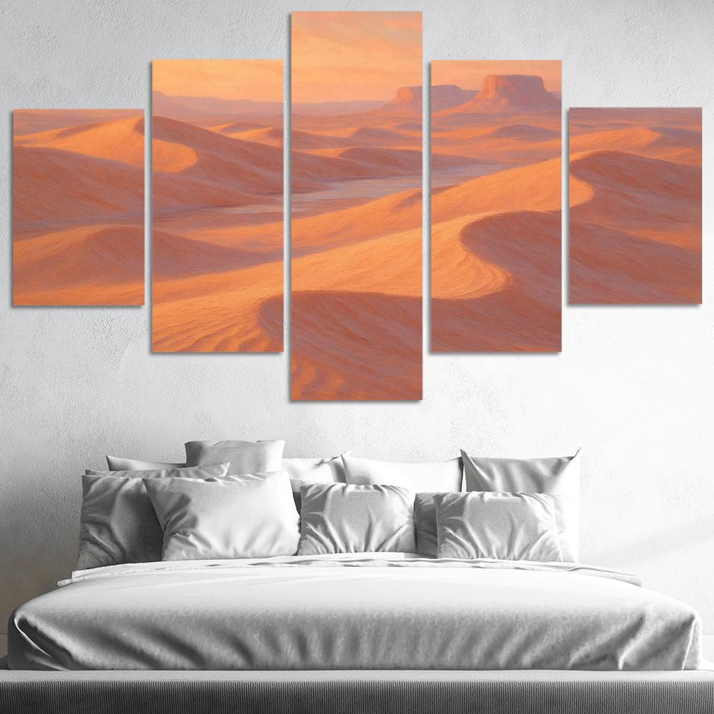 Velvet Dunes At Dawn oil paintings frame