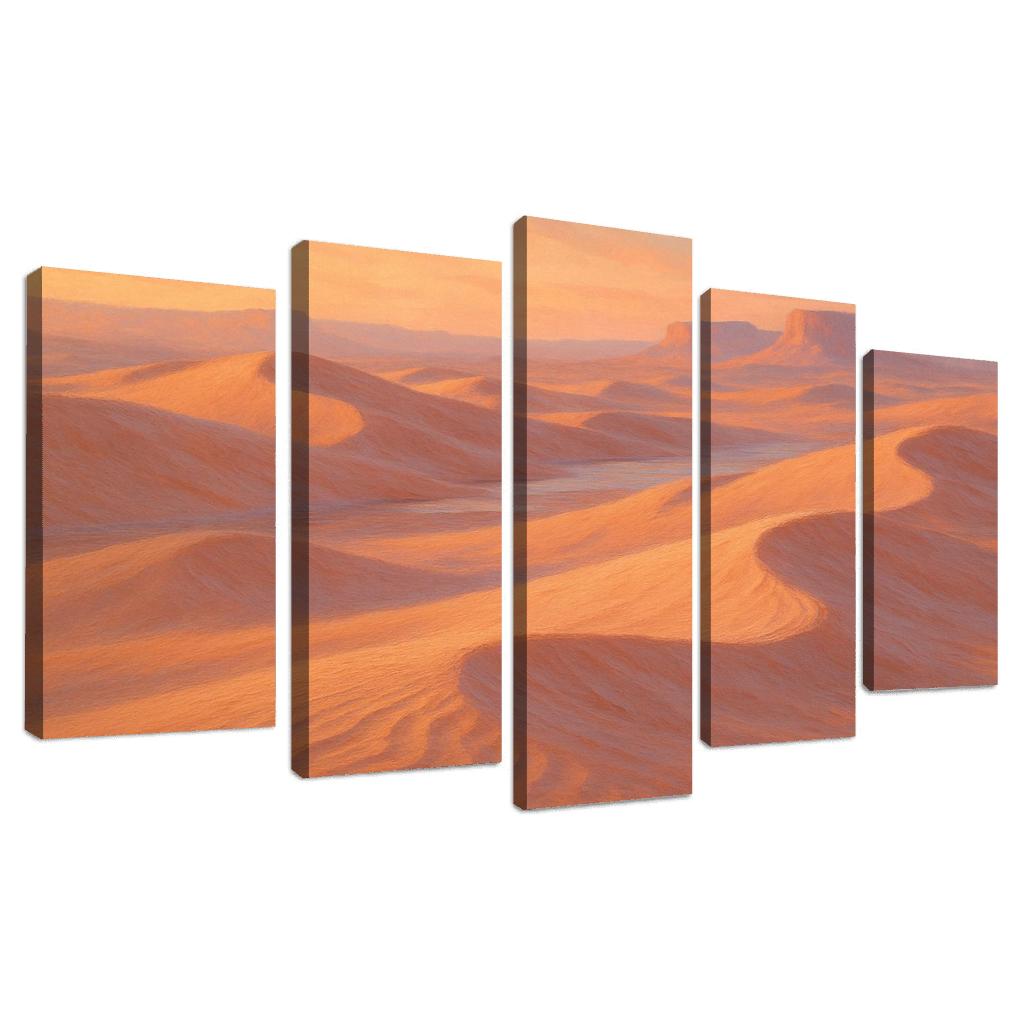 Velvet Dunes At Dawn oil paintings frame