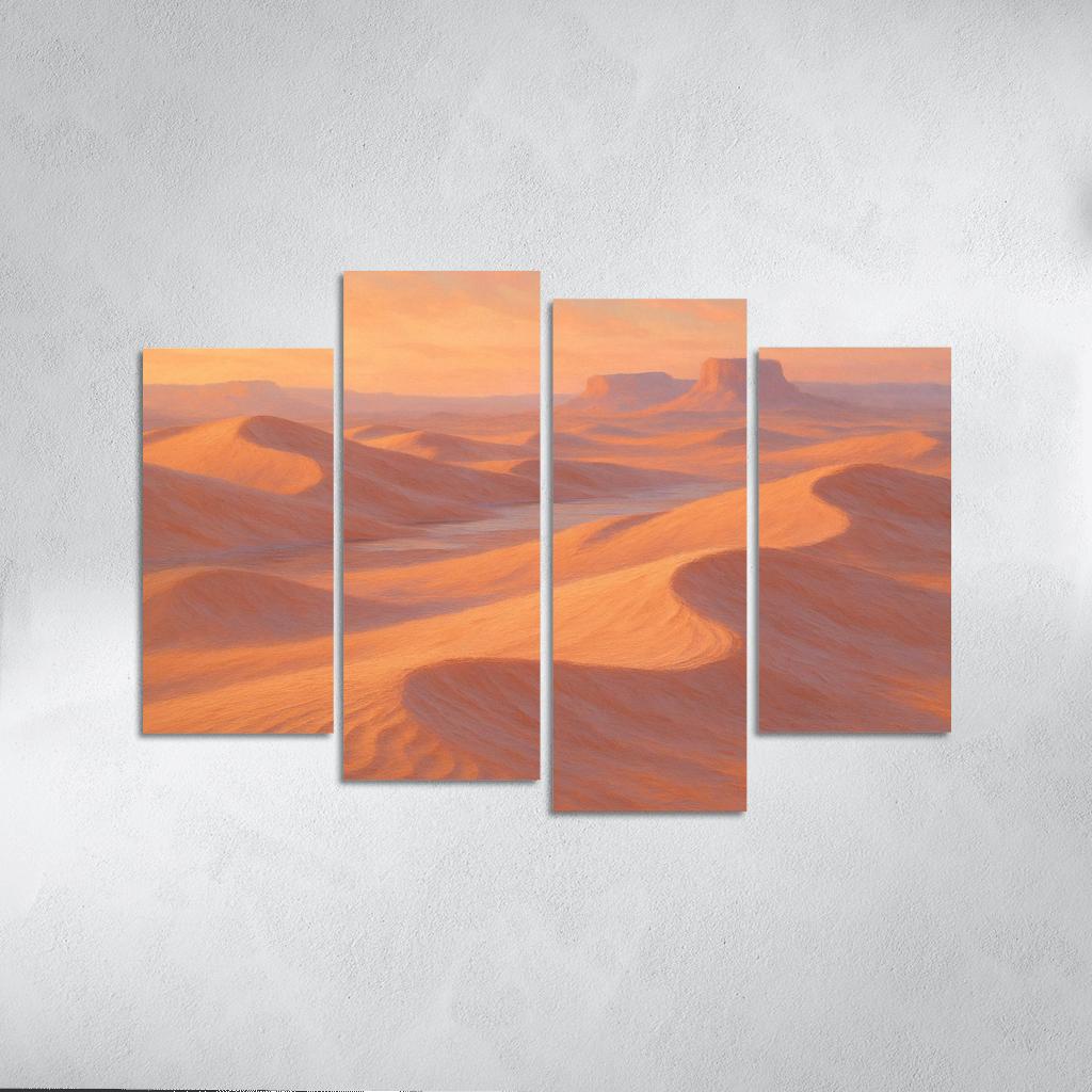 Velvet Dunes At Dawn oil paintings frame