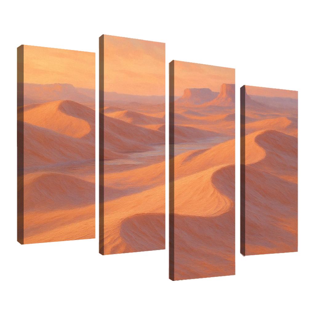 Velvet Dunes At Dawn oil paintings frame