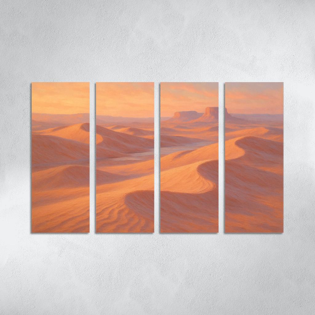 Velvet Dunes At Dawn oil paintings frame
