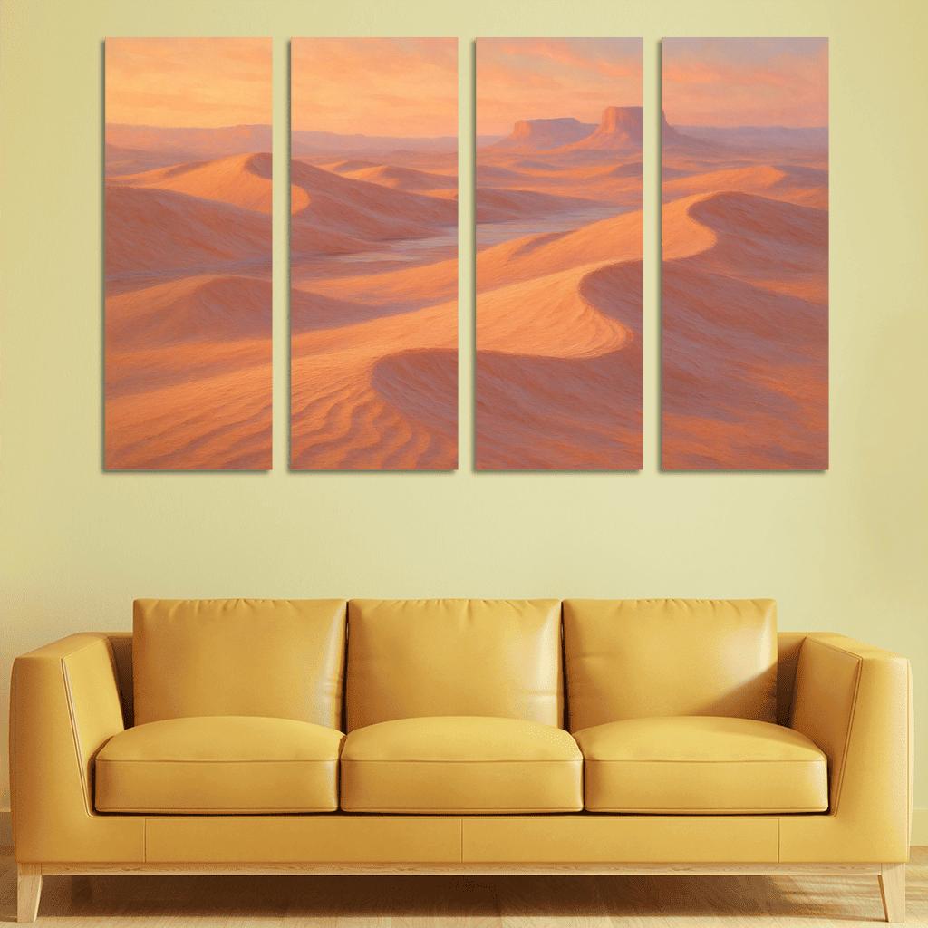 Velvet Dunes At Dawn oil paintings frame