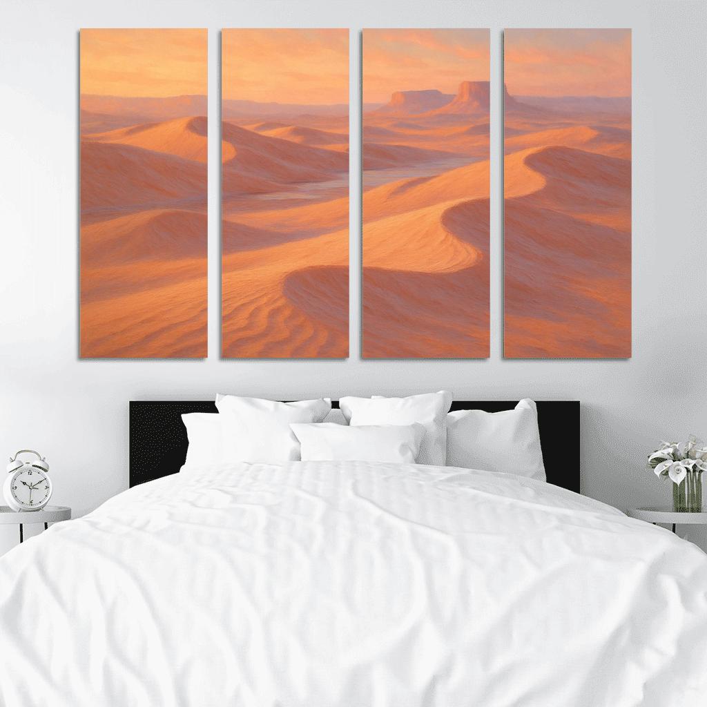 Velvet Dunes At Dawn oil paintings frame