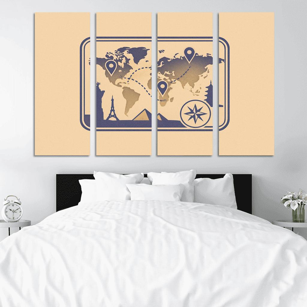 Stamp Of Horizons custom paintings frame
