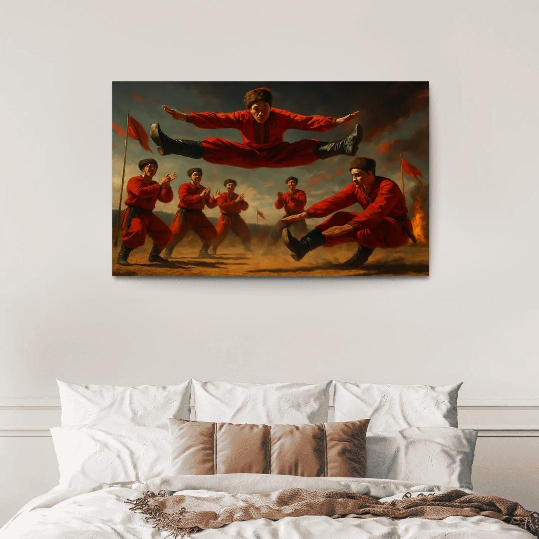 Hopak Fire wall decor