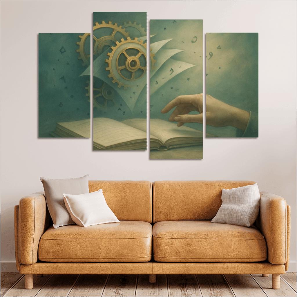 Clockwork Archive Of Quiet Decisions wall art
