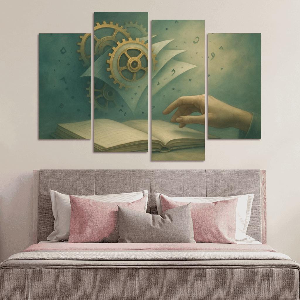 Clockwork Archive Of Quiet Decisions wall art