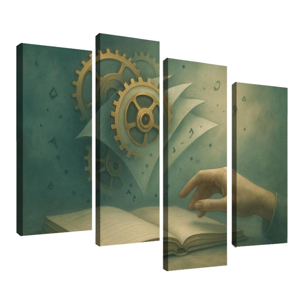 Clockwork Archive Of Quiet Decisions wall art