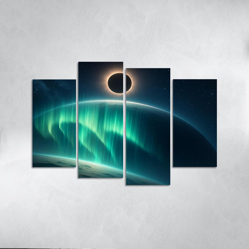 Silent Aurora Of A Tidally Locked Exoplanet decor