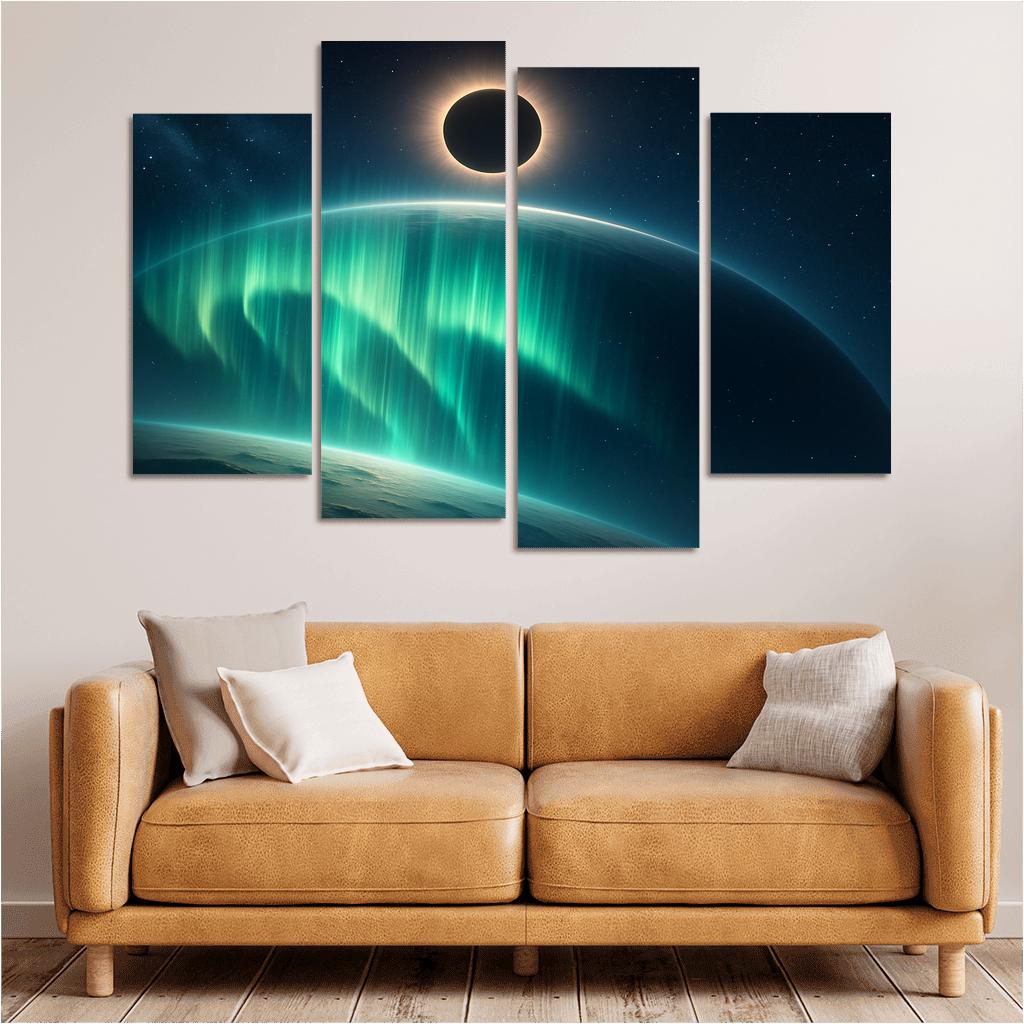 Silent Aurora Of A Tidally Locked Exoplanet decor