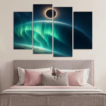Silent Aurora Of A Tidally Locked Exoplanet decor