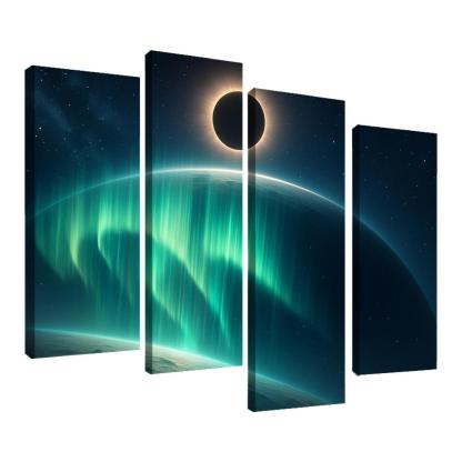 Silent Aurora Of A Tidally Locked Exoplanet decor