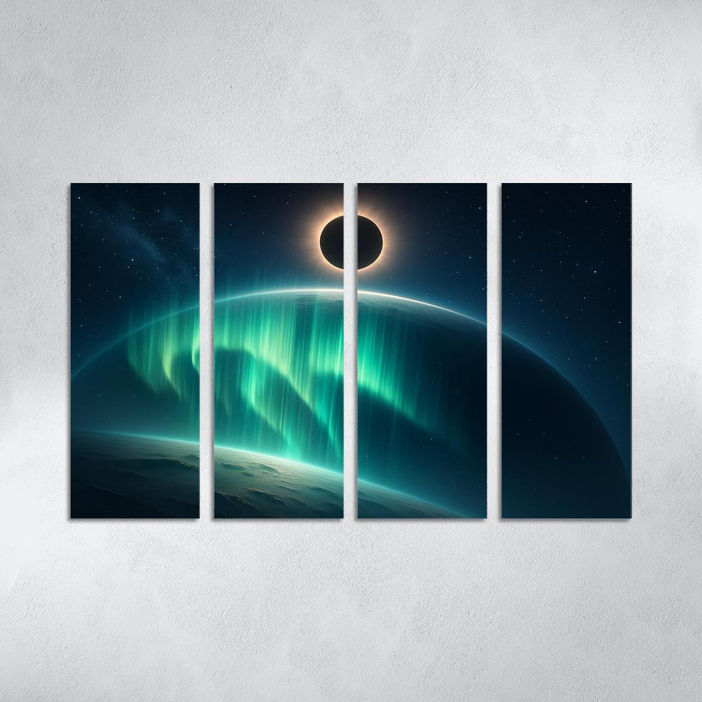 Silent Aurora Of A Tidally Locked Exoplanet decor